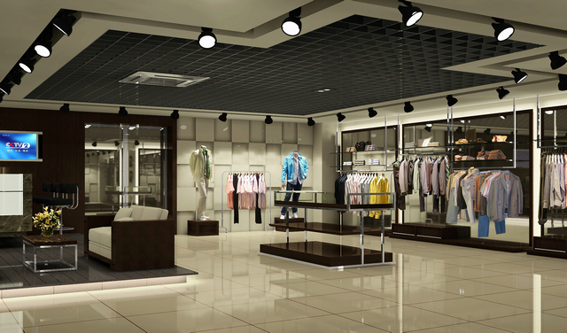 發(fā)展大廈專柜效果圖3